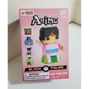 Block Tech Anime Figure Kung Fu Martial Arts Master Lady Building Set 146 Pieces